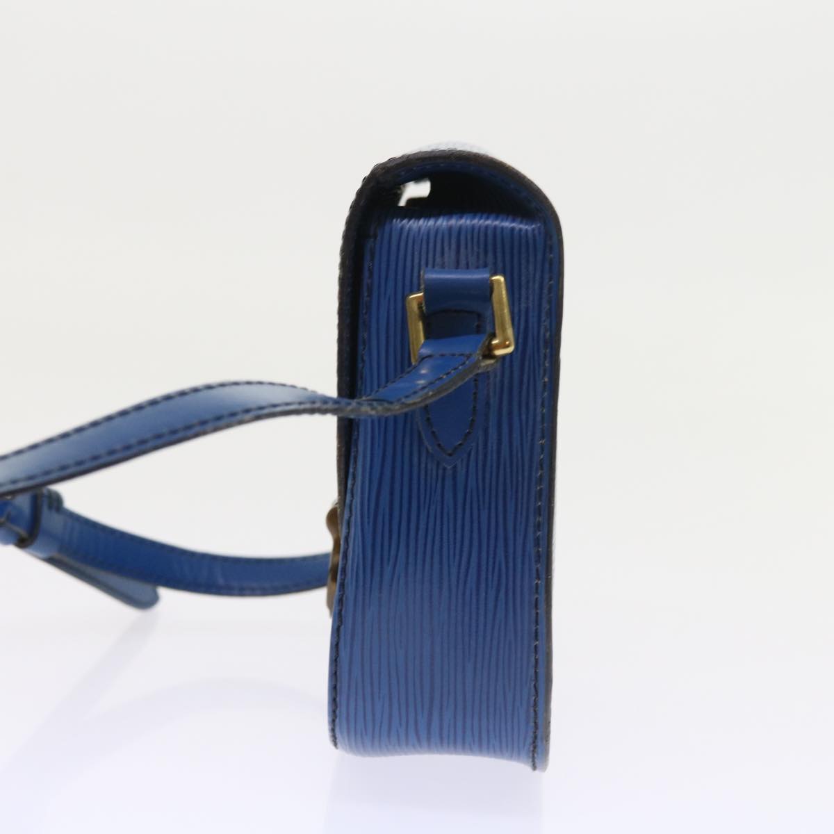 LOUIS VUITTON Epi Saint Cloud PM Shoulder Bag Blue M52195 LV 57894