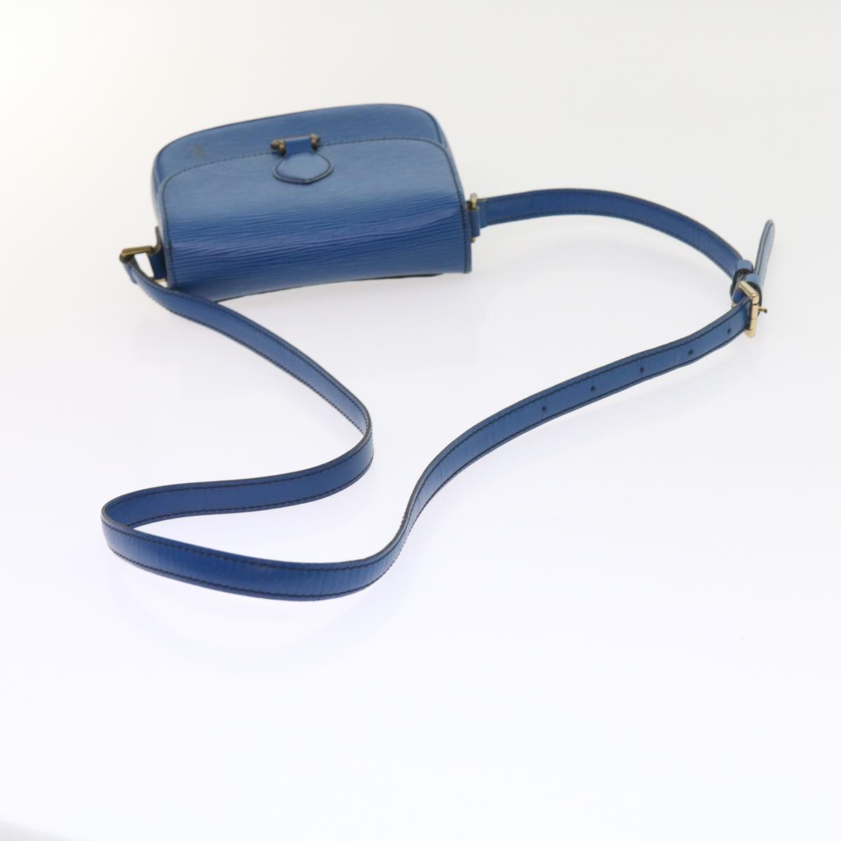 LOUIS VUITTON Epi Saint Cloud PM Shoulder Bag Blue M52195 LV 57894