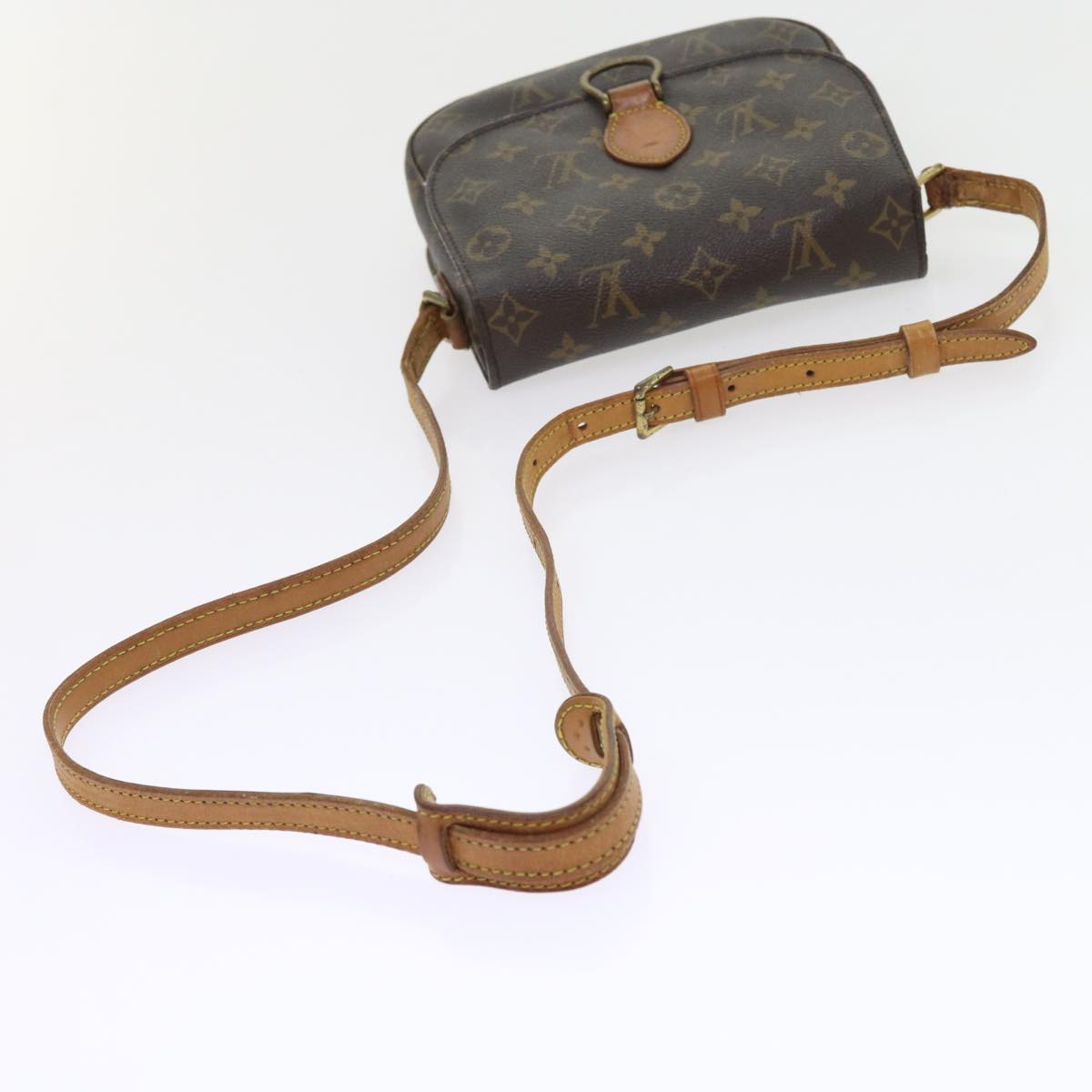 LOUIS VUITTON Monogram Saint Cloud MM Shoulder Bag M51243 LV 57908