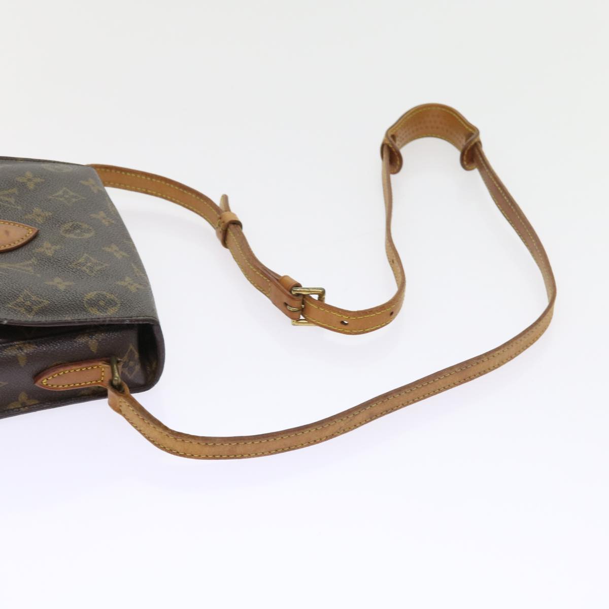 LOUIS VUITTON Monogram Saint Cloud MM Shoulder Bag M51243 LV 57908