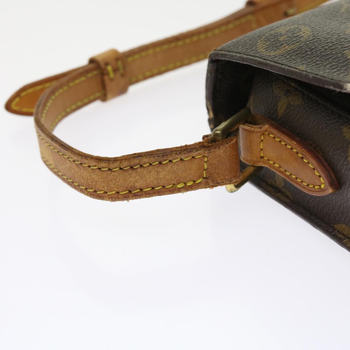 LOUIS VUITTON Monogram Saint Cloud MM Shoulder Bag M51243 LV 57908