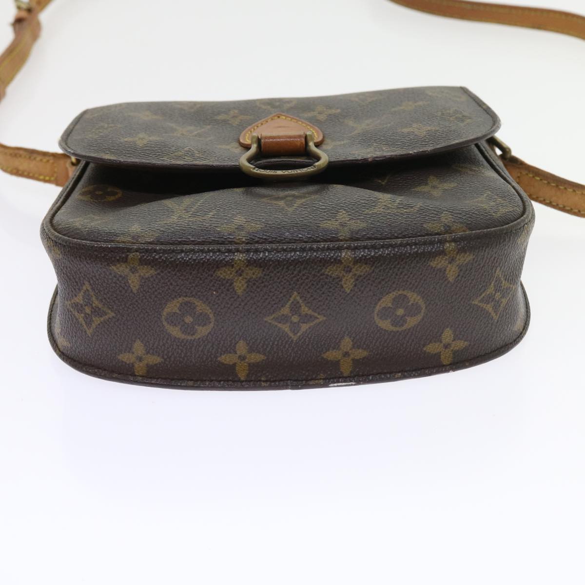 LOUIS VUITTON Monogram Saint Cloud MM Shoulder Bag M51243 LV 57908