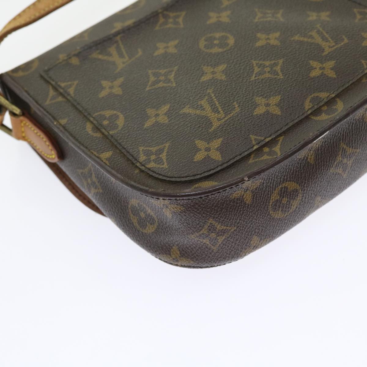 LOUIS VUITTON Monogram Saint Cloud MM Shoulder Bag M51243 LV 57908
