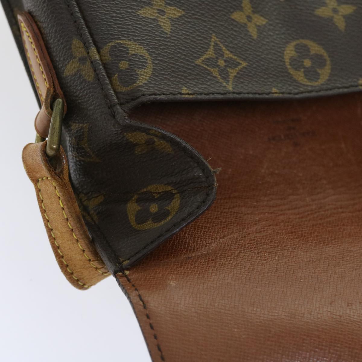 LOUIS VUITTON Monogram Saint Cloud MM Shoulder Bag M51243 LV 57908