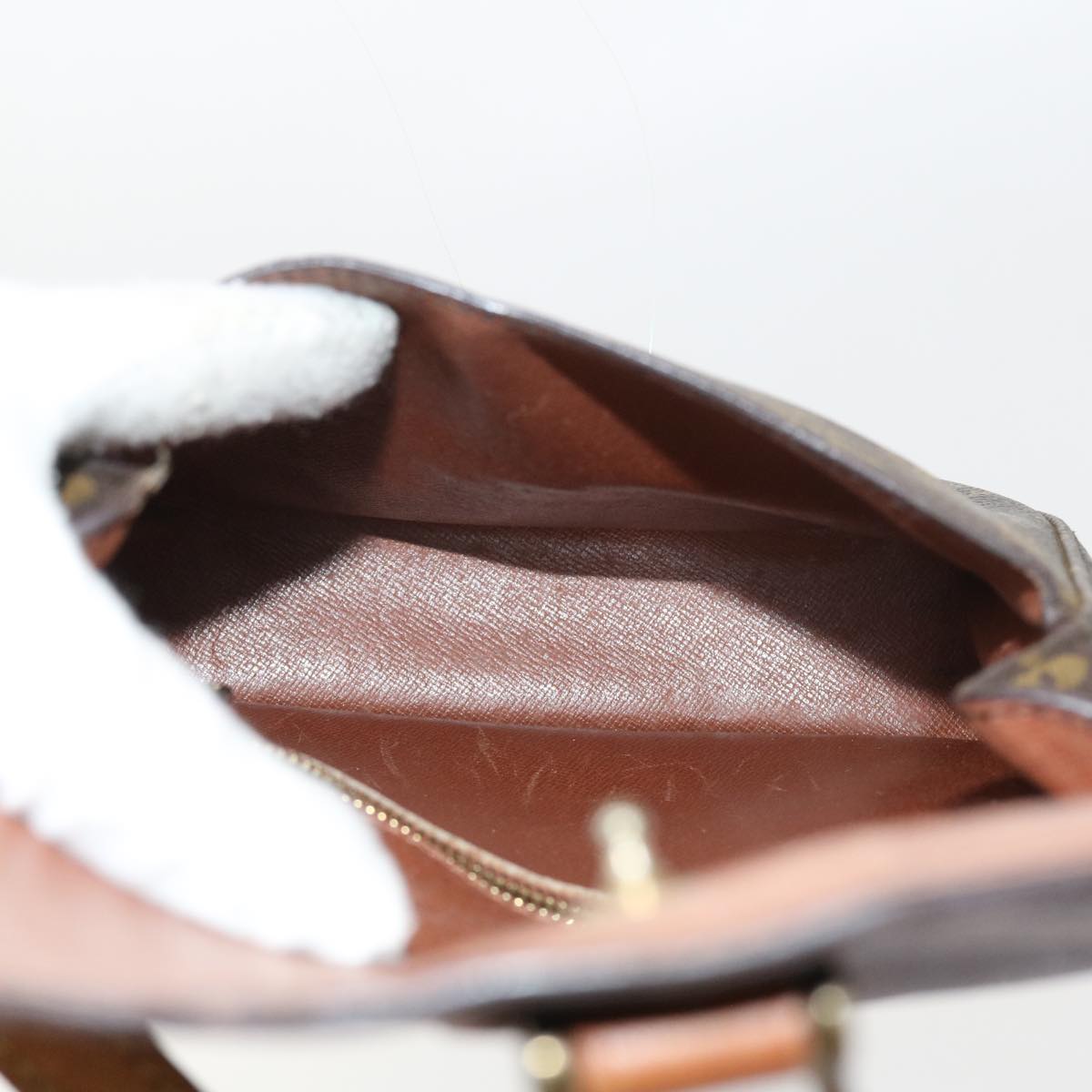 LOUIS VUITTON Monogram Saint Cloud MM Shoulder Bag M51243 LV 57908