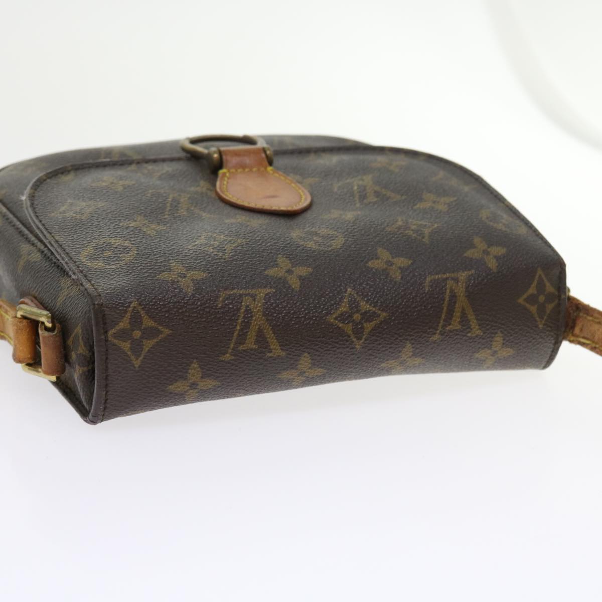 LOUIS VUITTON Monogram Saint Cloud MM Shoulder Bag M51243 LV 57908