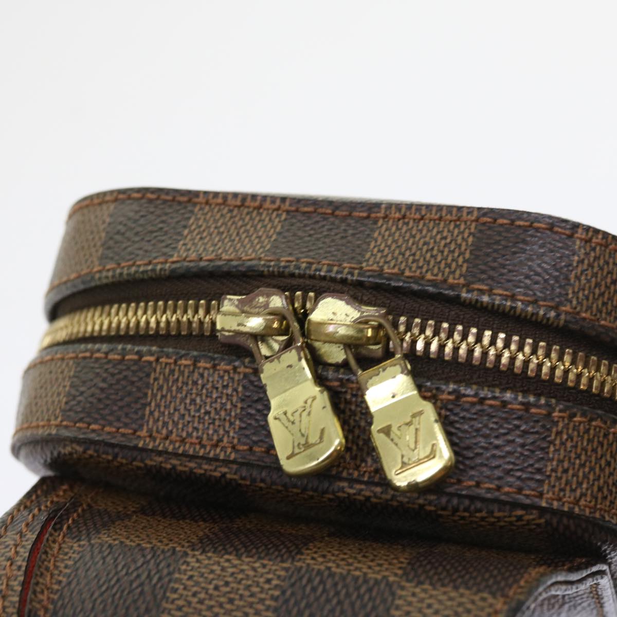 LOUIS VUITTON Damier Ebene Geronimos Shoulder Bag N51994 LV 57911