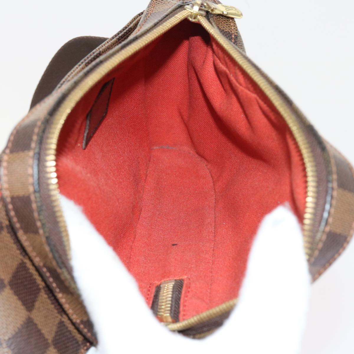 LOUIS VUITTON Damier Ebene Geronimos Shoulder Bag N51994 LV 57911