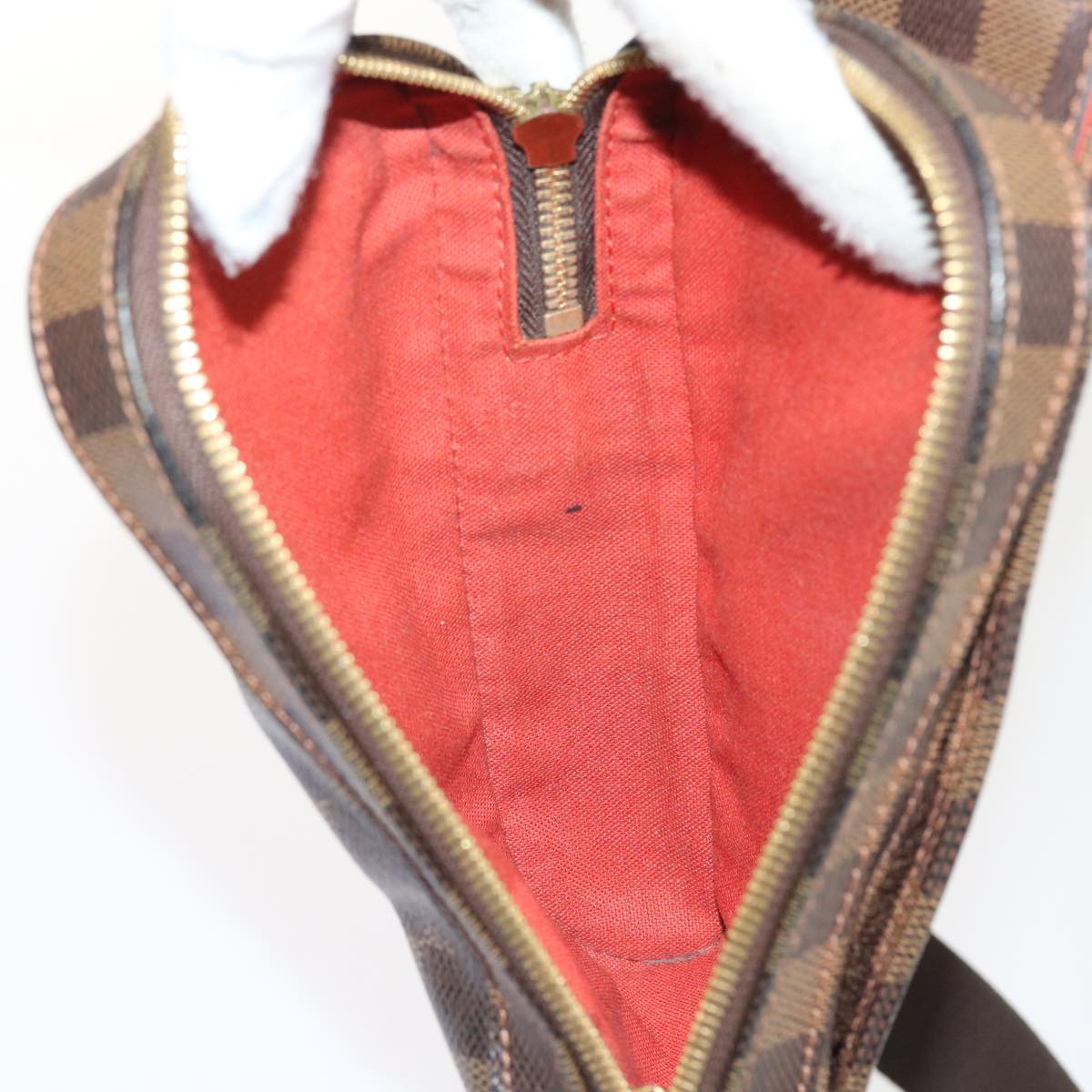 LOUIS VUITTON Damier Ebene Geronimos Shoulder Bag N51994 LV 57911