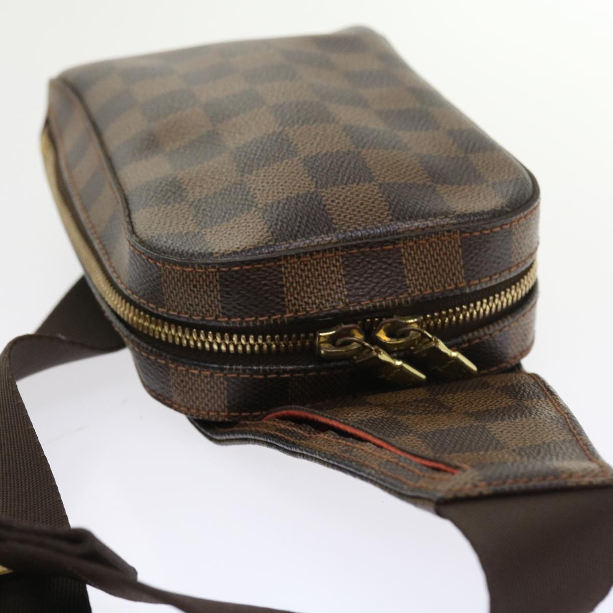LOUIS VUITTON Damier Ebene Geronimos Shoulder Bag N51994 LV 57911