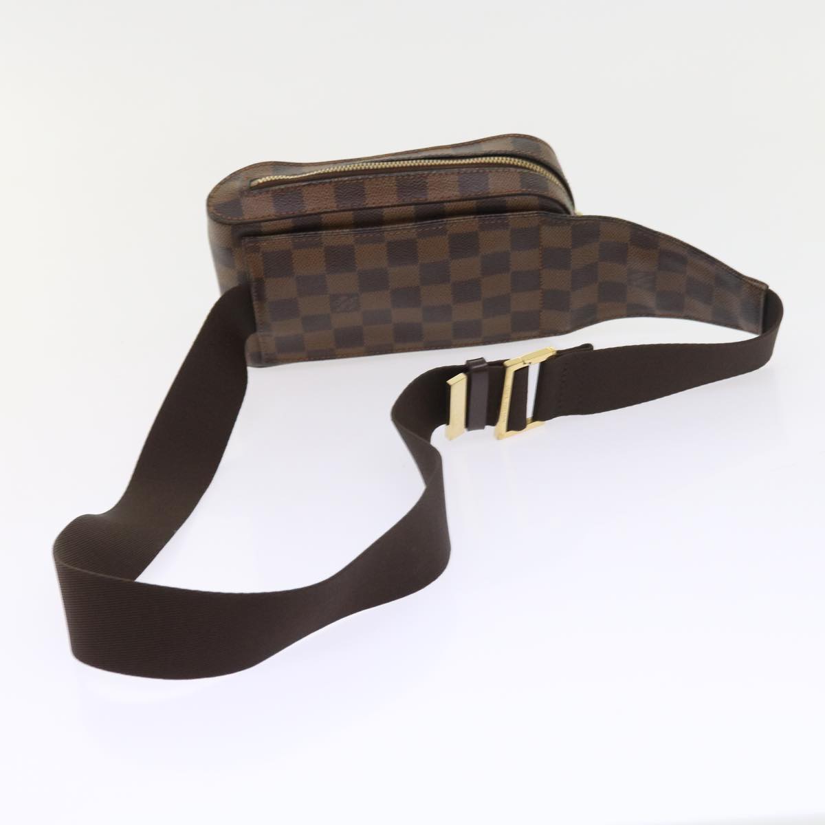 LOUIS VUITTON Damier Ebene Geronimos Shoulder Bag N51994 LV 57911