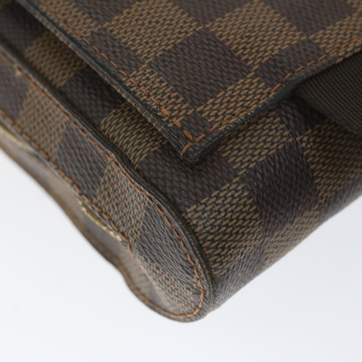 LOUIS VUITTON Damier Ebene Geronimos Shoulder Bag N51994 LV 57912