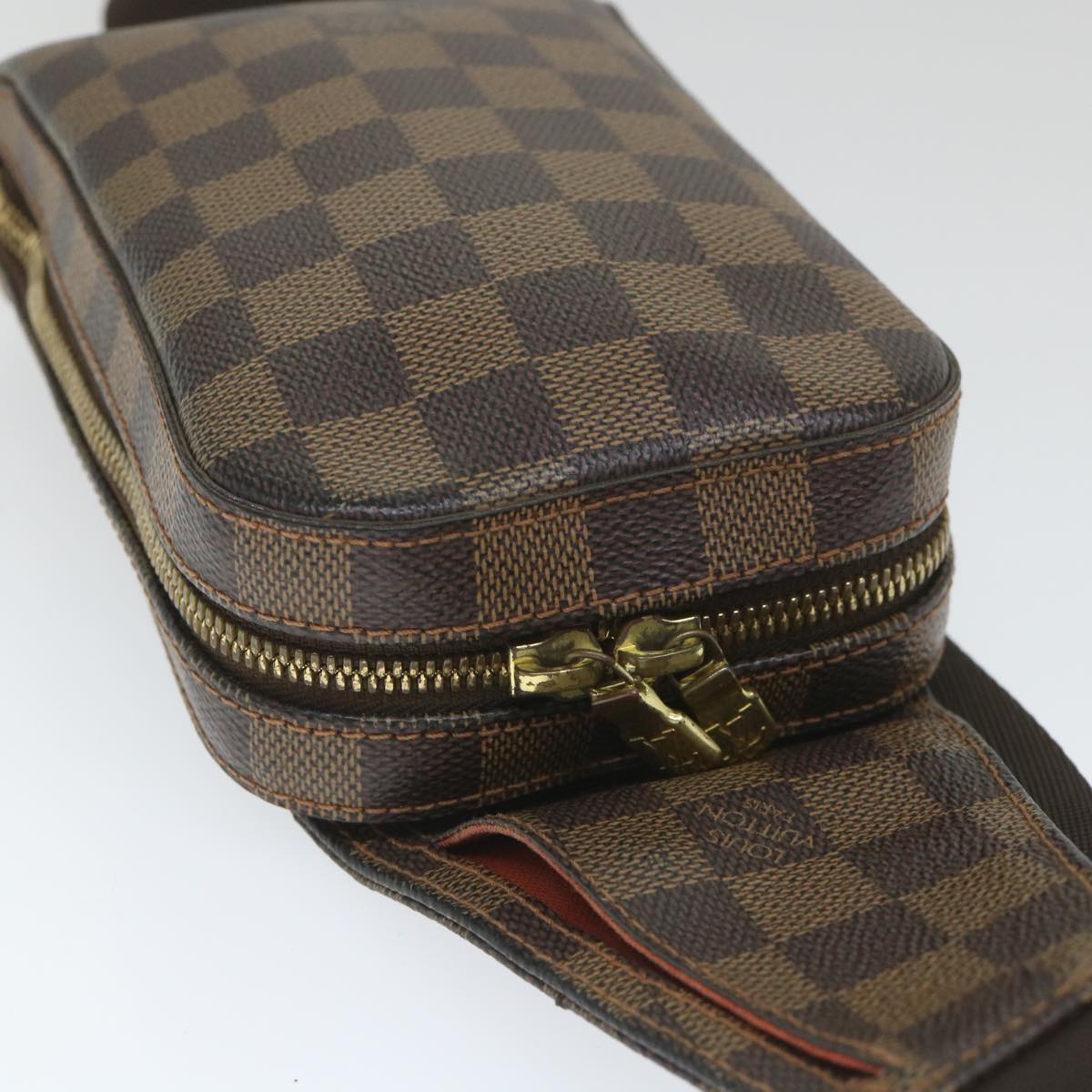LOUIS VUITTON Damier Ebene Geronimos Shoulder Bag N51994 LV 57912