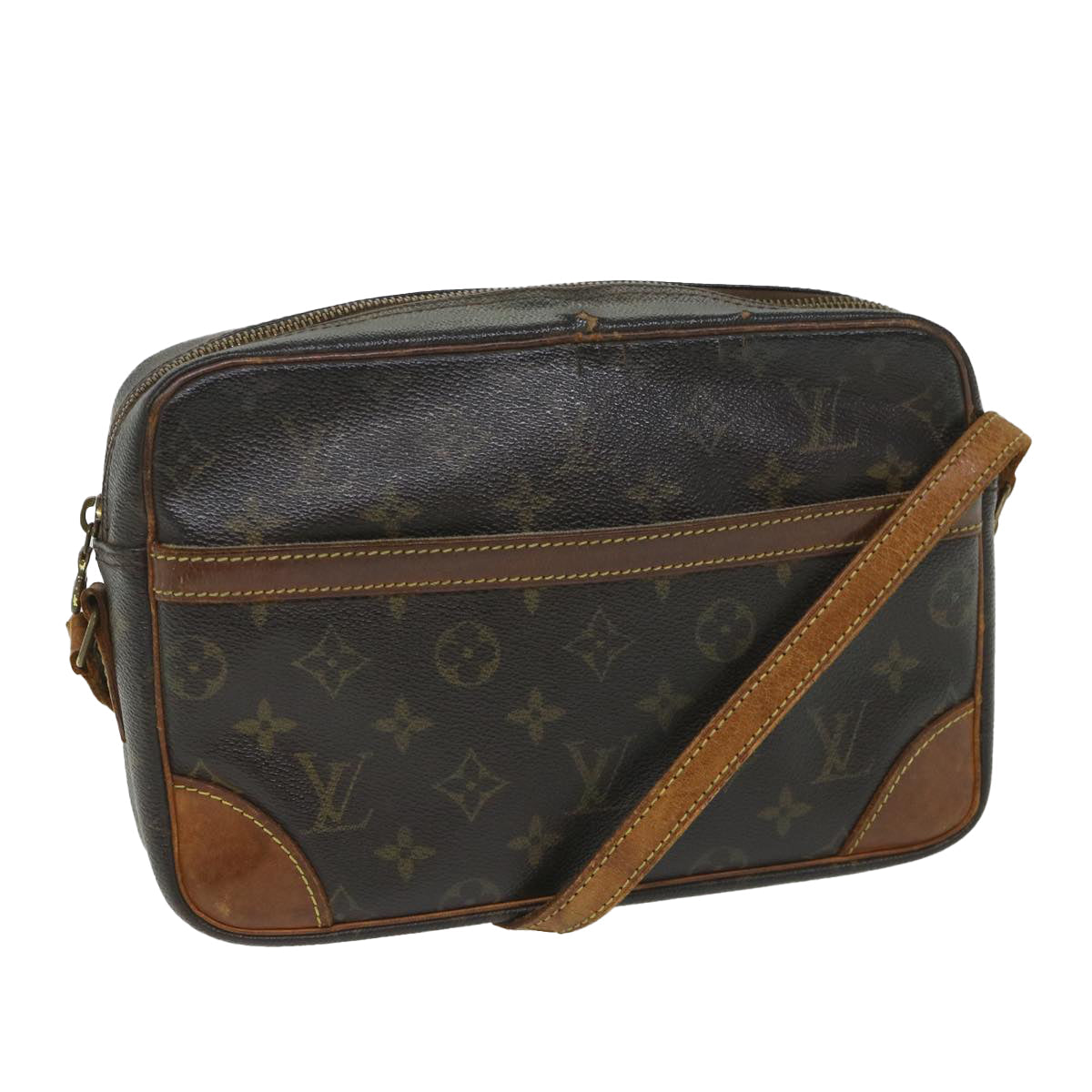 LOUIS VUITTON Monogram Trocadero 27 Shoulder Bag M51274 LV 57921