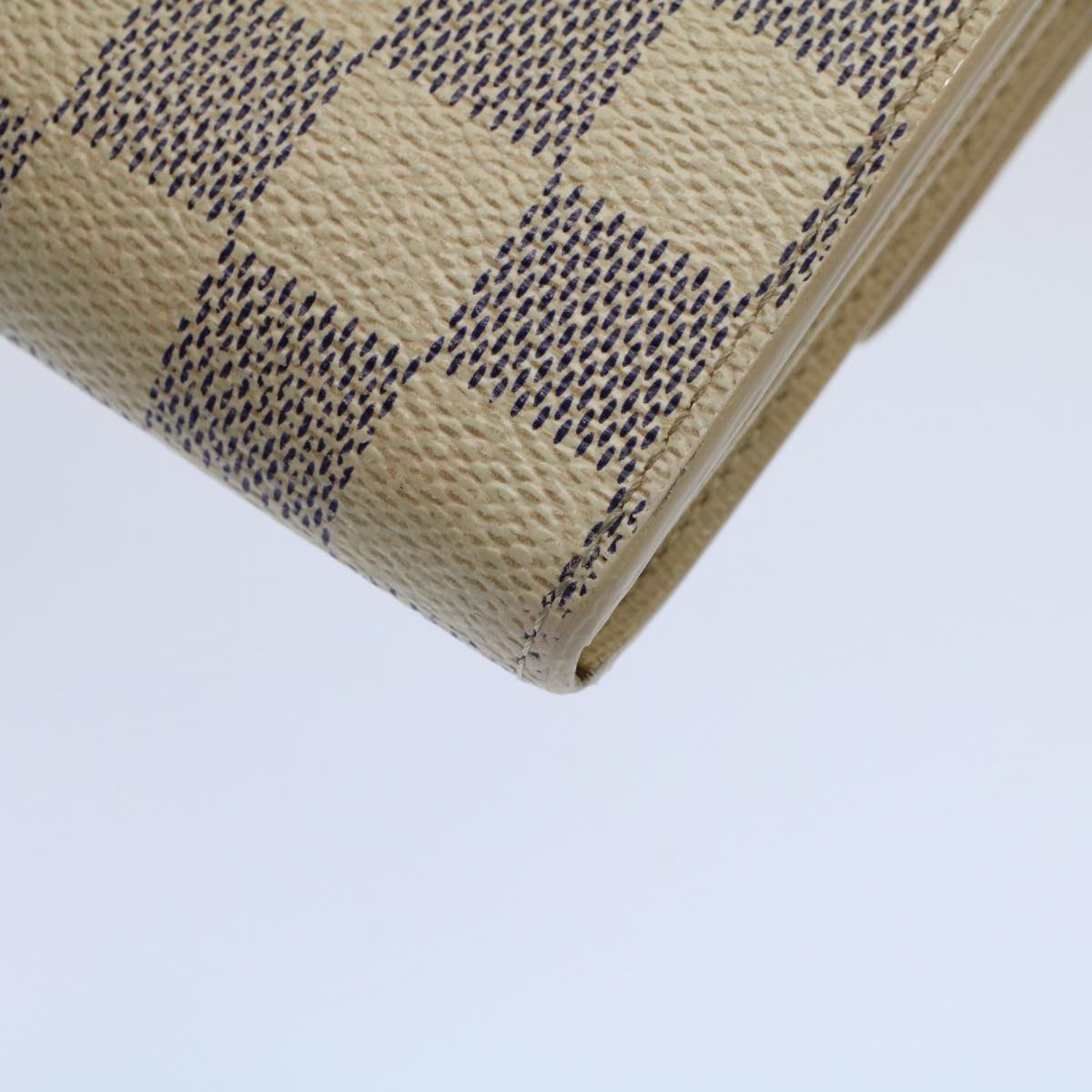 LOUIS VUITTON Damier Azur Portefeuille Sarah Long Wallet N63208 LV 57950