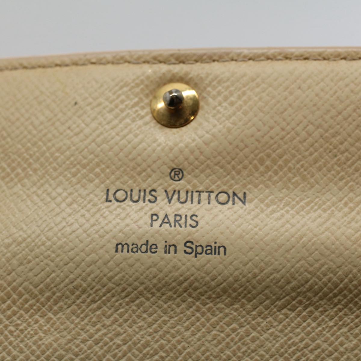 LOUIS VUITTON Damier Azur Portefeuille Sarah Long Wallet N63208 LV 57950