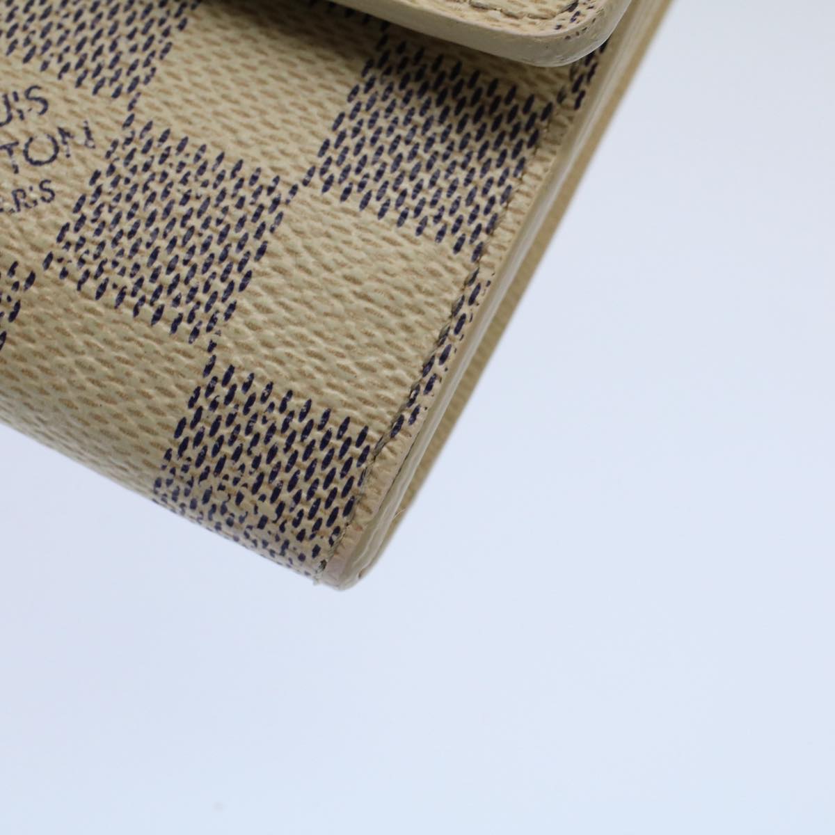 LOUIS VUITTON Damier Azur Portefeuille Sarah Long Wallet N63208 LV 57950