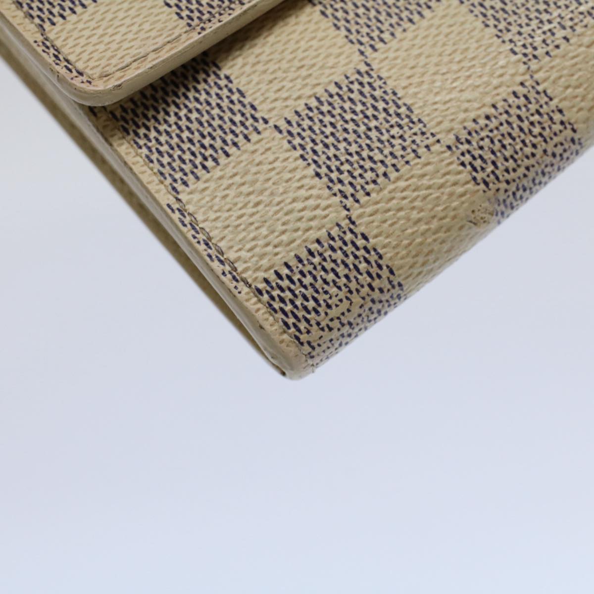 LOUIS VUITTON Damier Azur Portefeuille Sarah Long Wallet N63208 LV 57950