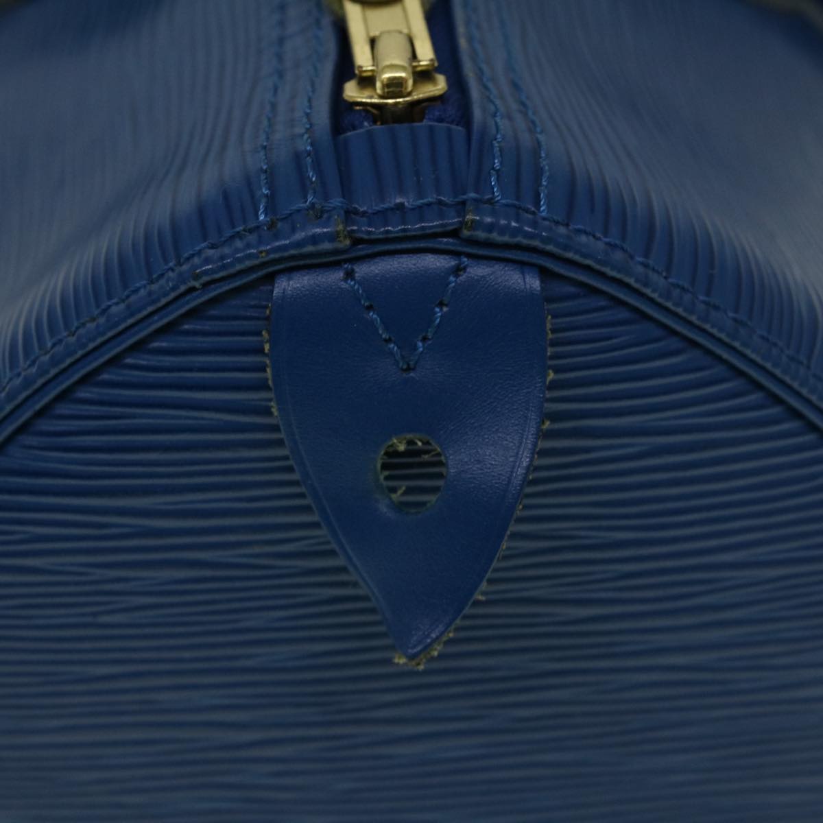 LOUIS VUITTON Epi Speedy 35 Hand Bag Toledo Blue M42995 LV 57982