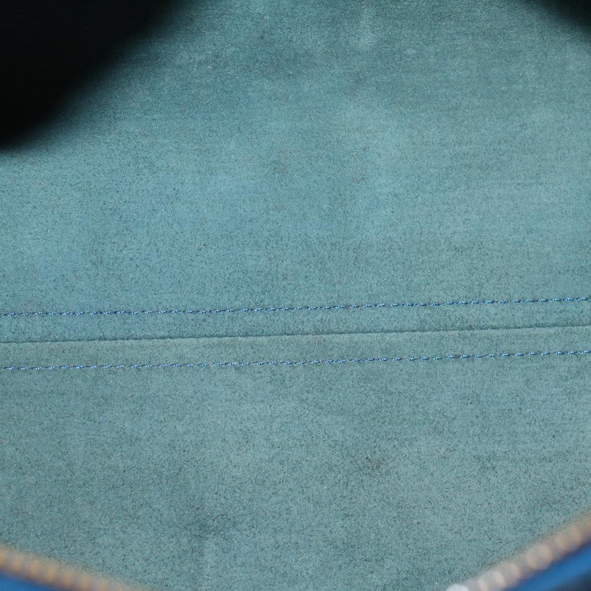 LOUIS VUITTON Epi Speedy 35 Hand Bag Toledo Blue M42995 LV 57982