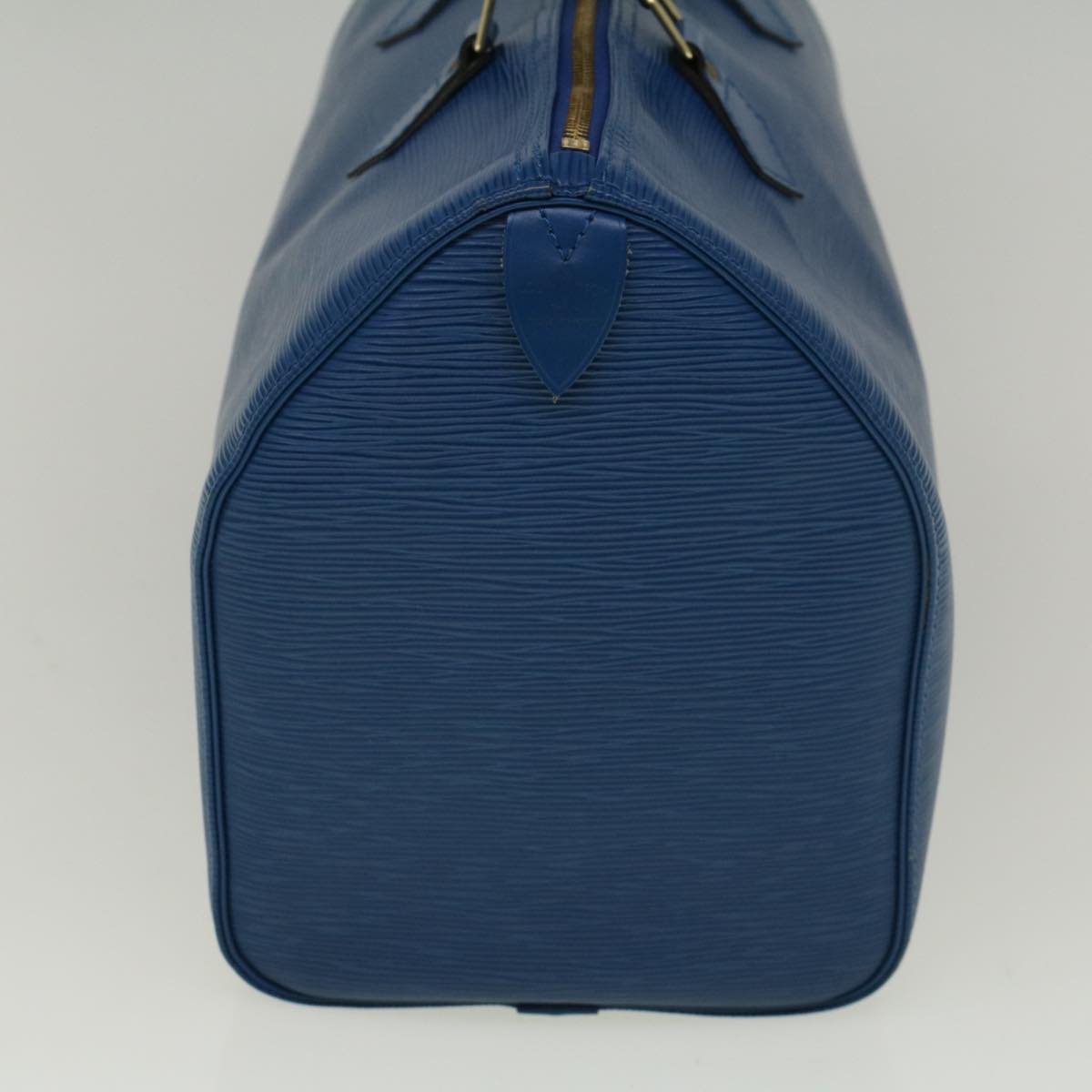 LOUIS VUITTON Epi Speedy 35 Hand Bag Toledo Blue M42995 LV 57982