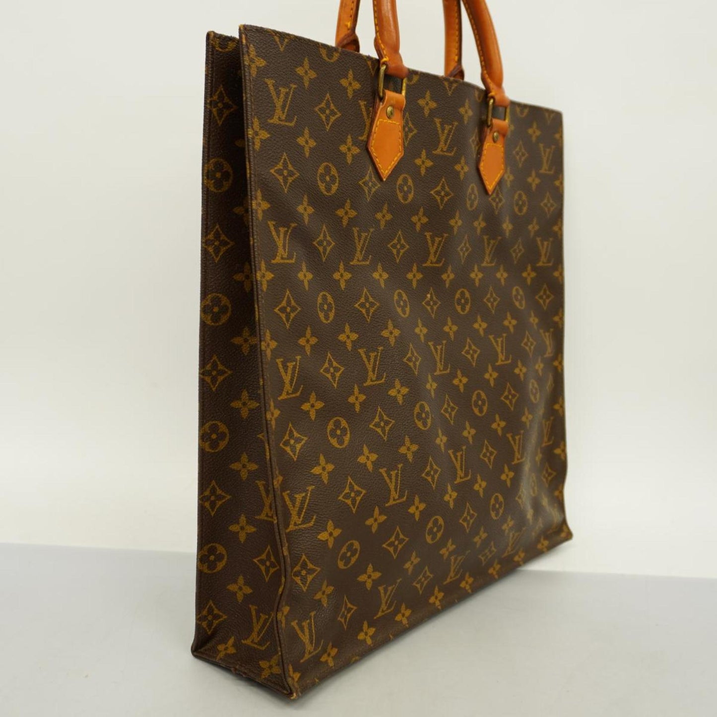 Louis Vuitton Sac Plat  Canvas Tote Bag ()