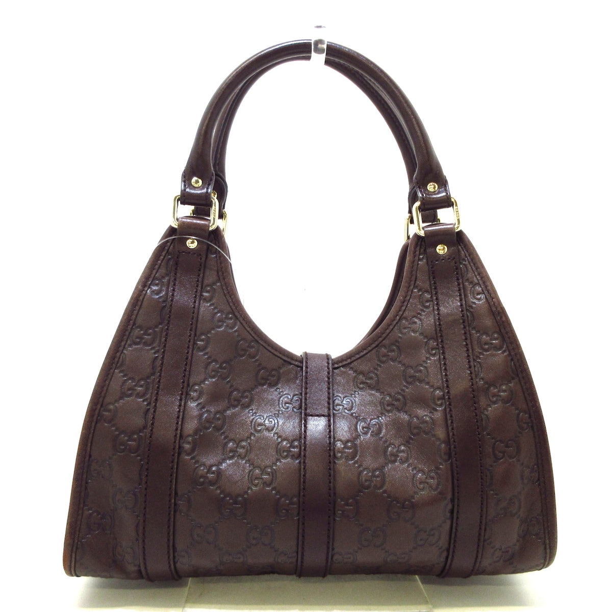 Gucci Shimmer Line  Leather Handbag ()
