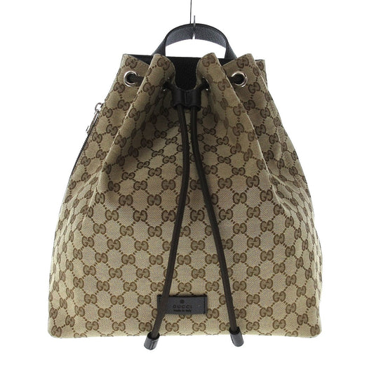 Luxury Gucci Trending 2025 Gg Pattern  Canvas Backpack Bag ()