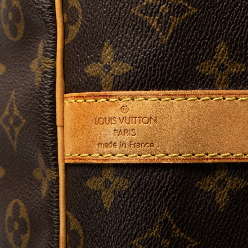 Louis Vuitton Monogram Keepall Bandouliere 60 Boston Bag Shower Bag 2WAY M41412 Brown PVC Leather  Louis Vuitton