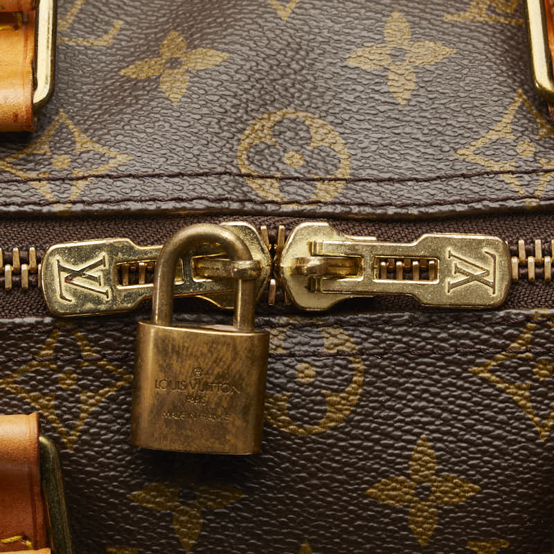 Louis Vuitton Monogram Quintuple 45 Boston Bag Travel Bag M41428 Brown PVC Leather  Louis Vuitton