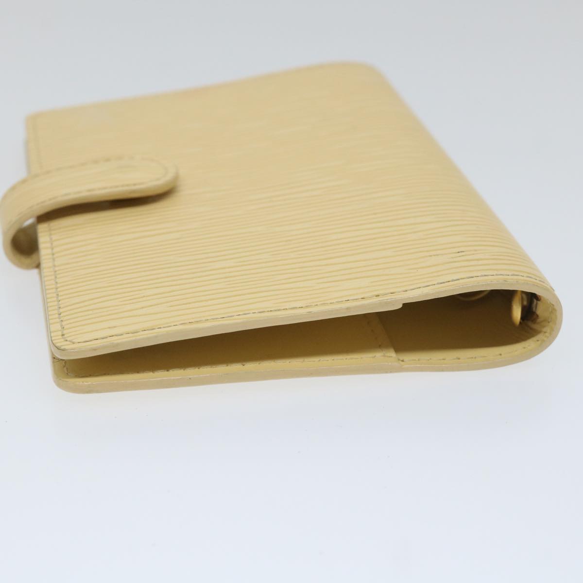 LOUIS VUITTON Epi Agenda PM Day Planner Cover White Yvoire R2005J LV 58113