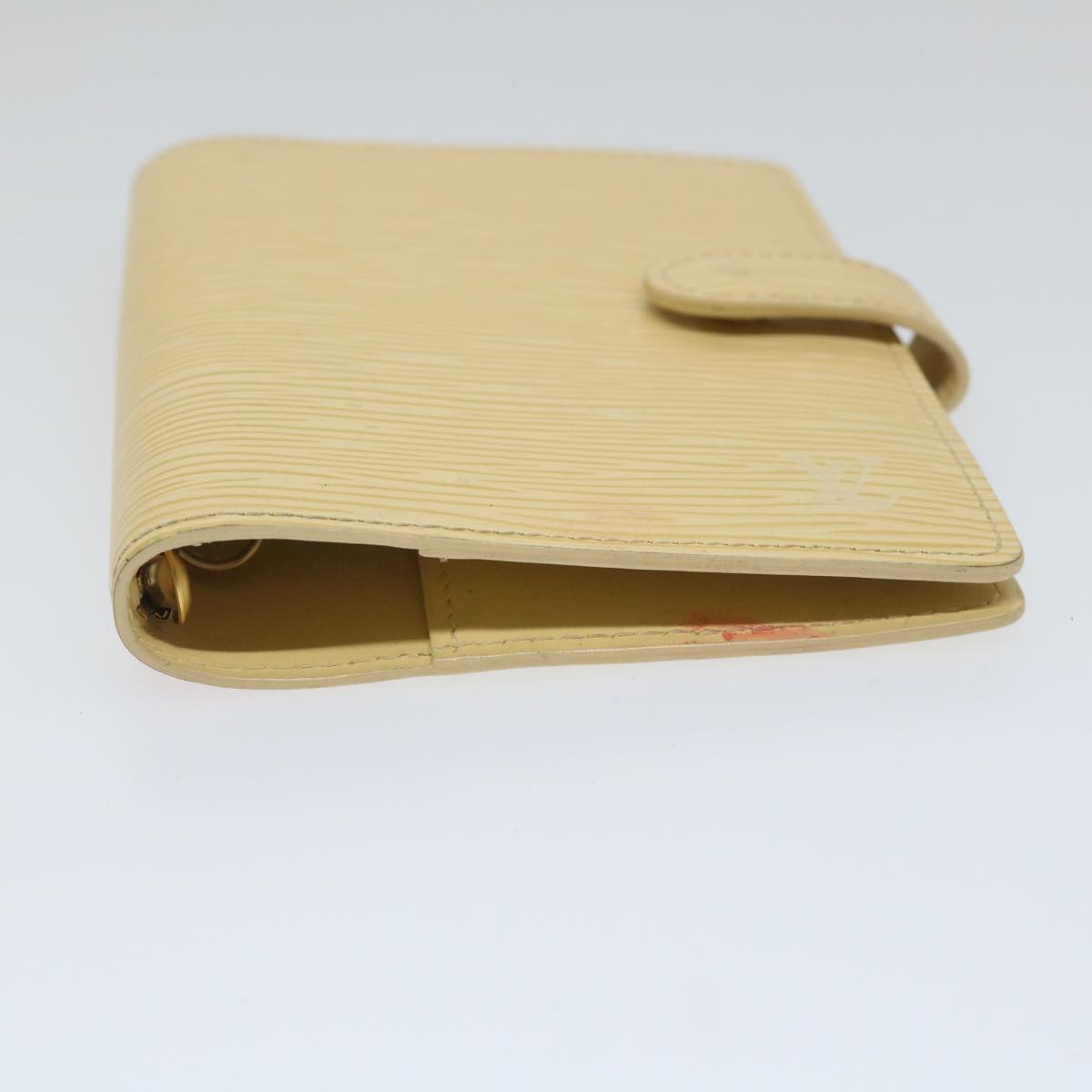 LOUIS VUITTON Epi Agenda PM Day Planner Cover White Yvoire R2005J LV 58113