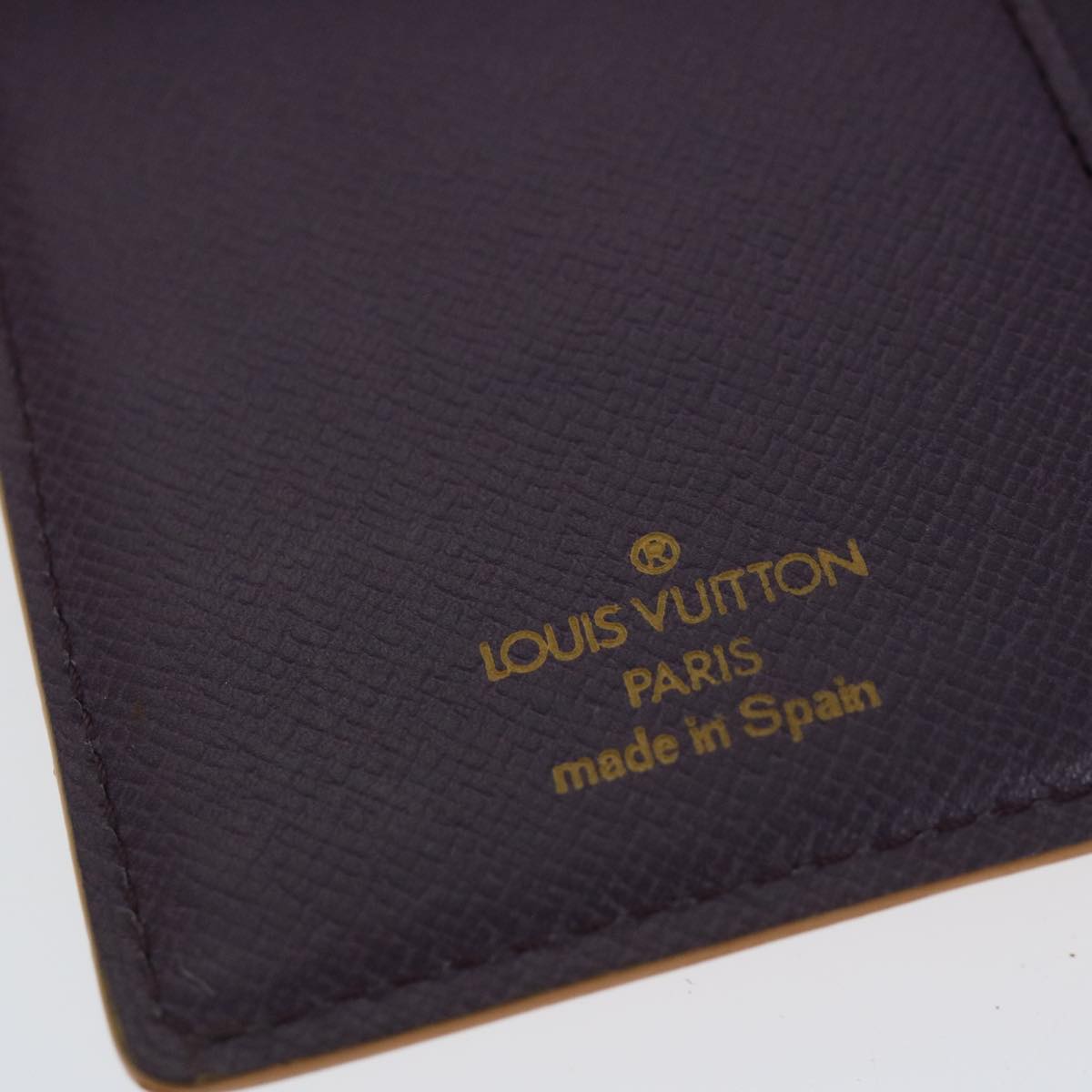 LOUIS VUITTON Epi Agenda PM Day Planner Cover Yellow R20059 LV 58114