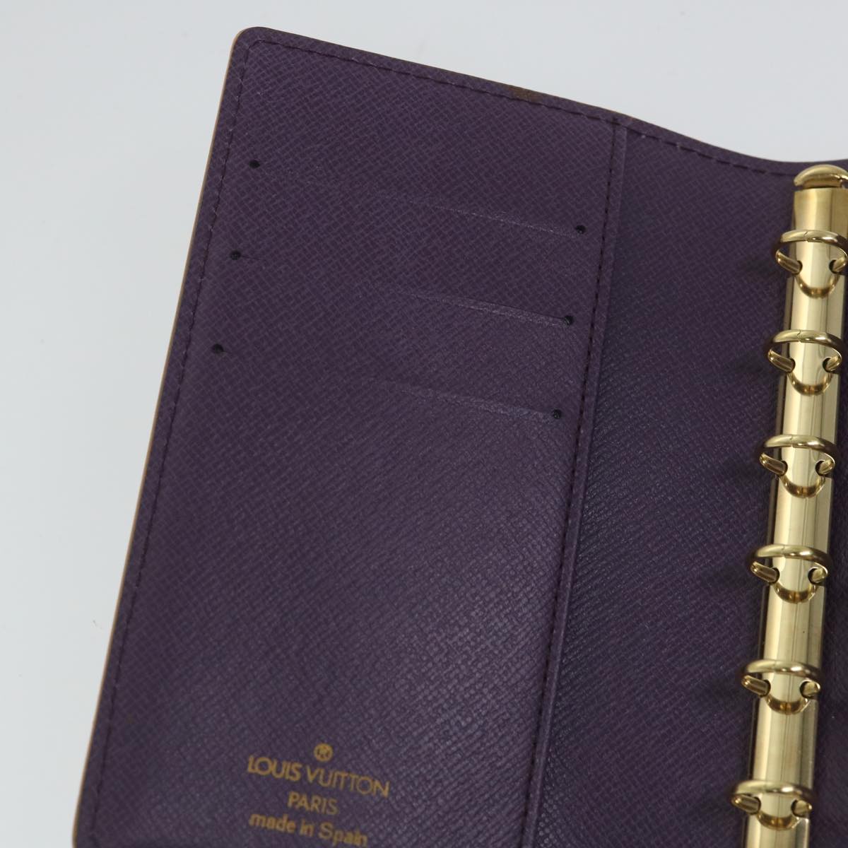 LOUIS VUITTON Epi Agenda PM Day Planner Cover Yellow R20059 LV 58114