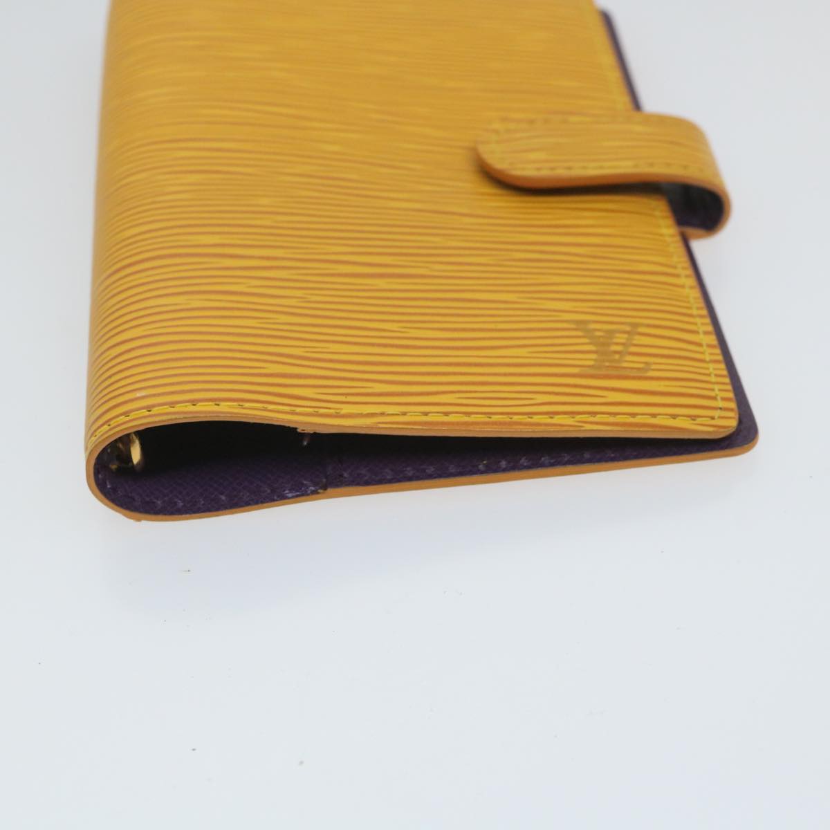 LOUIS VUITTON Epi Agenda PM Day Planner Cover Yellow R20059 LV 58114