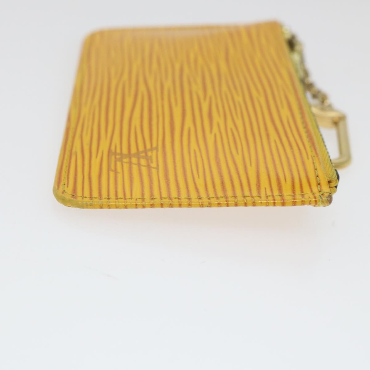 LOUIS VUITTON Epi Pochette Cles Coin Purse Yellow M63809 LV 58119