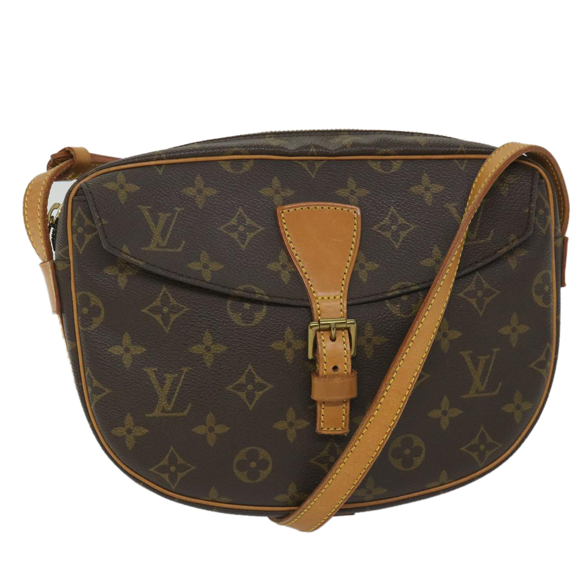 LOUIS VUITTON Monogram Jeune Fille GM Shoulder Bag M51225 LV 58166