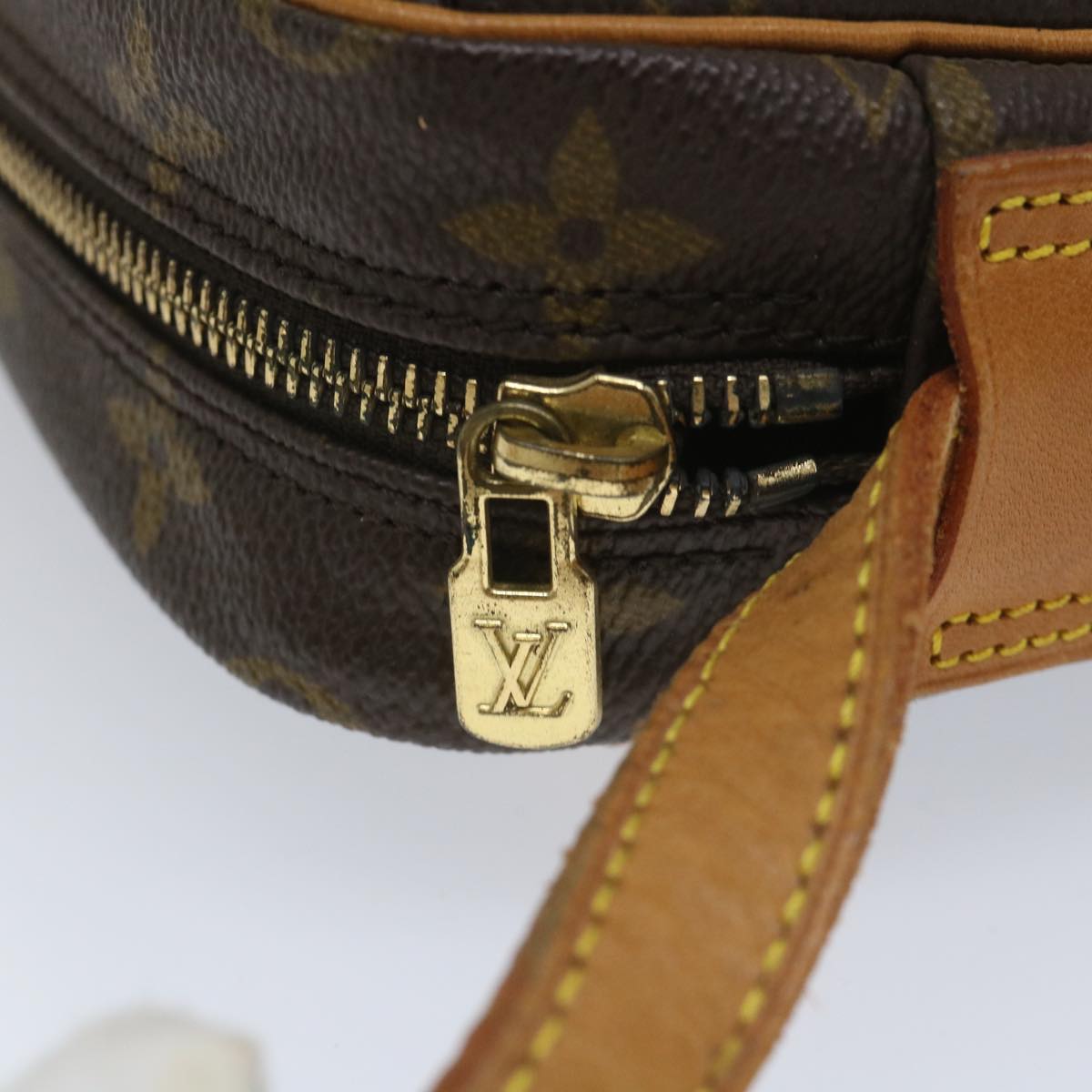 LOUIS VUITTON Monogram Jeune Fille GM Shoulder Bag M51225 LV 58166