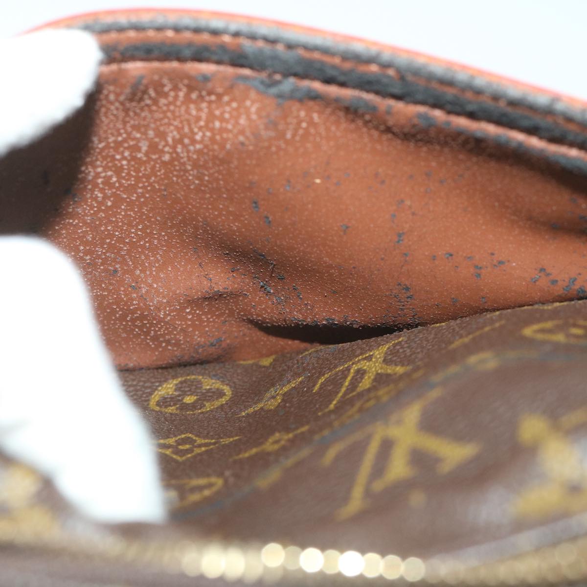 LOUIS VUITTON Monogram Jeune Fille GM Shoulder Bag M51225 LV 58166