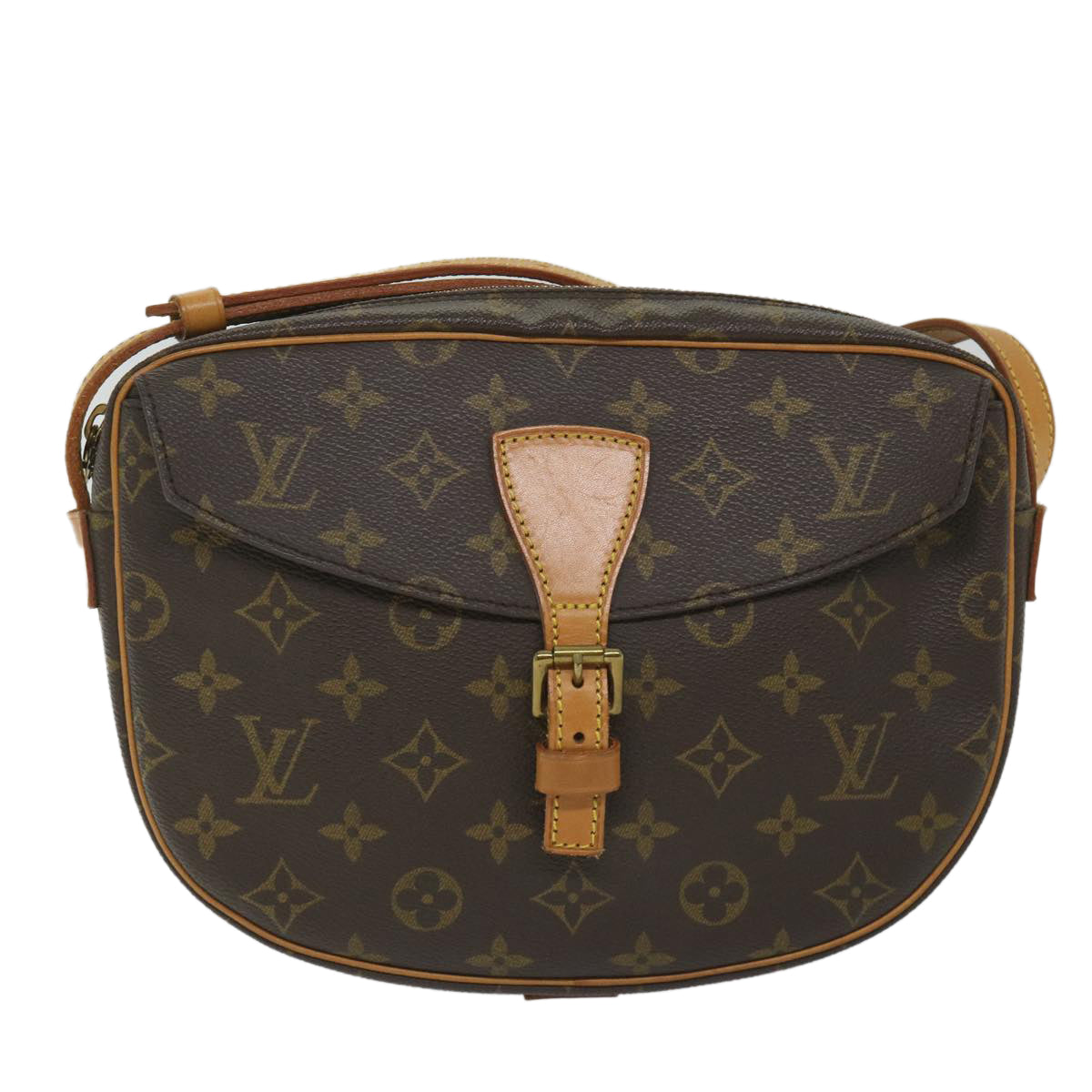 LOUIS VUITTON Monogram Jeune Fille GM Shoulder Bag M51225 LV 58166
