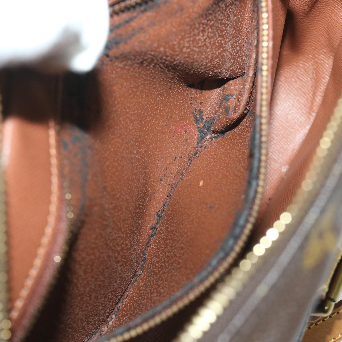 LOUIS VUITTON Monogram Jeune Fille GM Shoulder Bag M51225 LV 58166