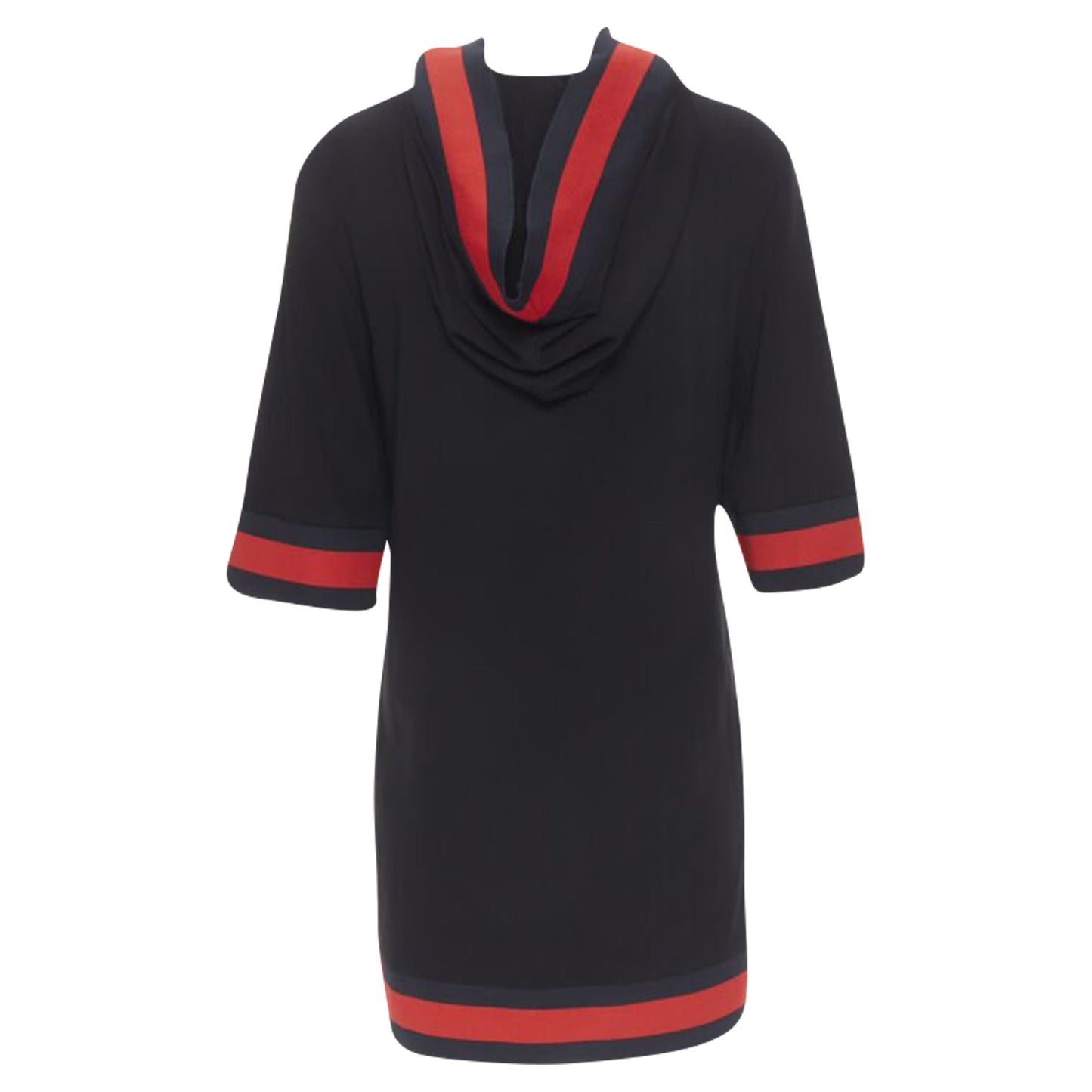 Gucci signature web trim hooded casual dress