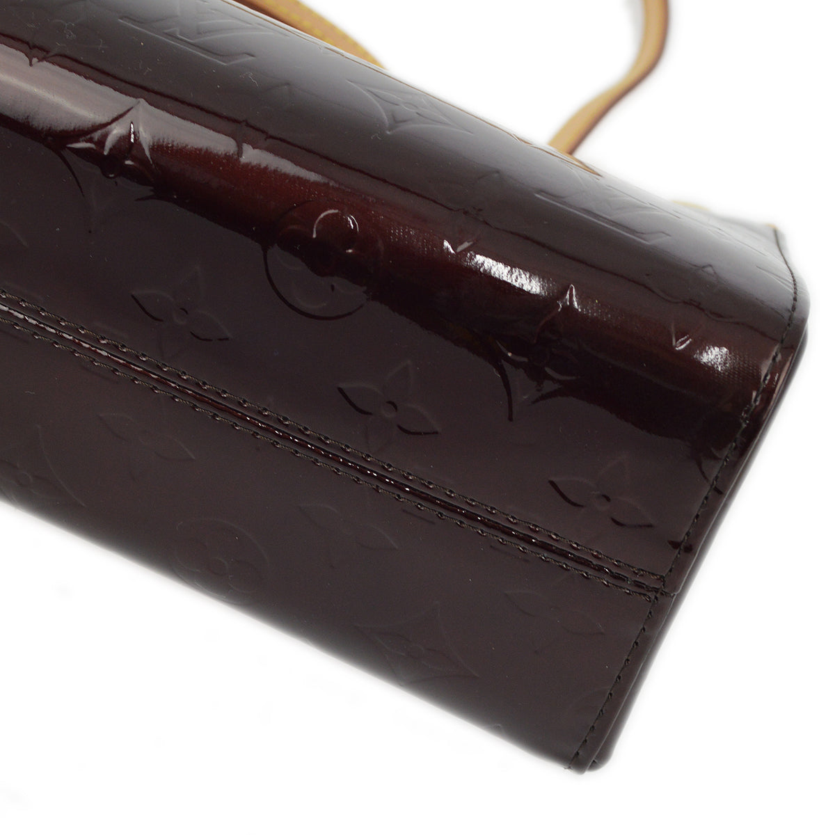 Louis Vuitton 2007 Purple Monogram Vernis Roxbury Drive Handbag M91995
