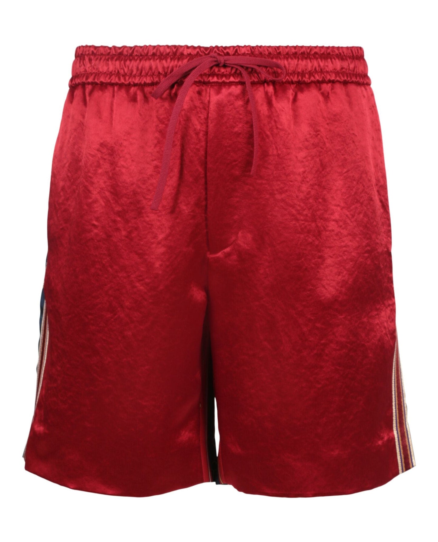 Gucci Striped Silk Bermuda Shorts