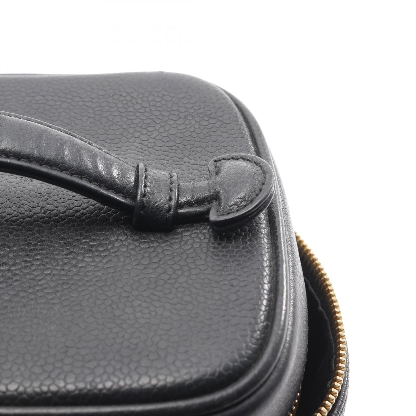 Chanel Timeless CC Tall Vanity Caviar Black