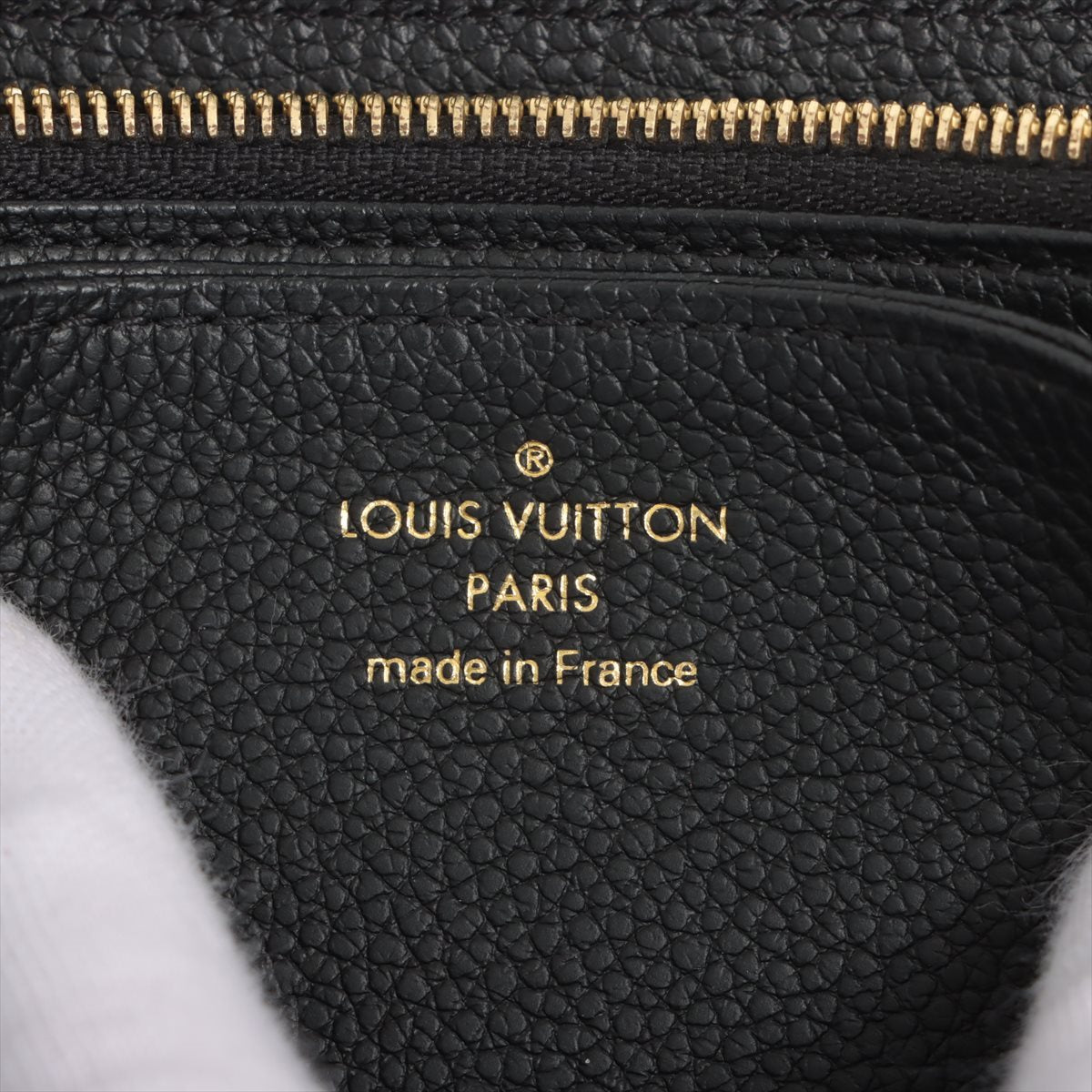 Louis Vuitton Monogram Amplant  Wallet M61864 Round Zip Wallet