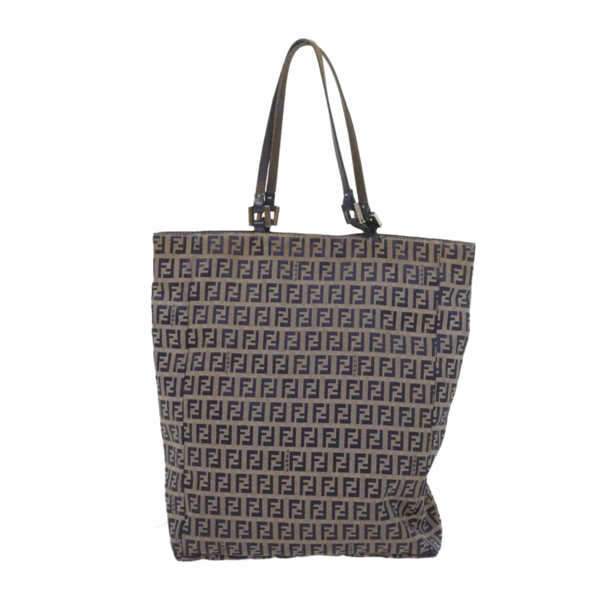 Luxury FendiZucchino Canvas Tote Bag Navy59092
