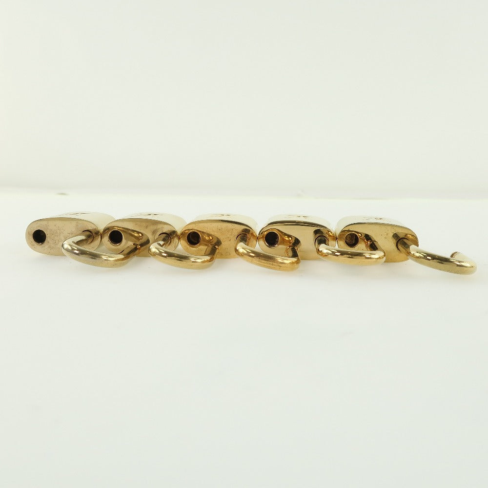 LOUIS VUITTON Cadena brass gold 10 pieces set Padlock & key Women()