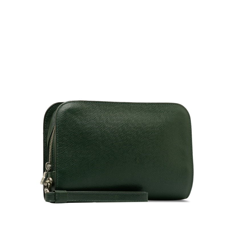 Louis Vuitton Taiga Second Bag M30184 Episeas Green Leather  Louis Vuitton
