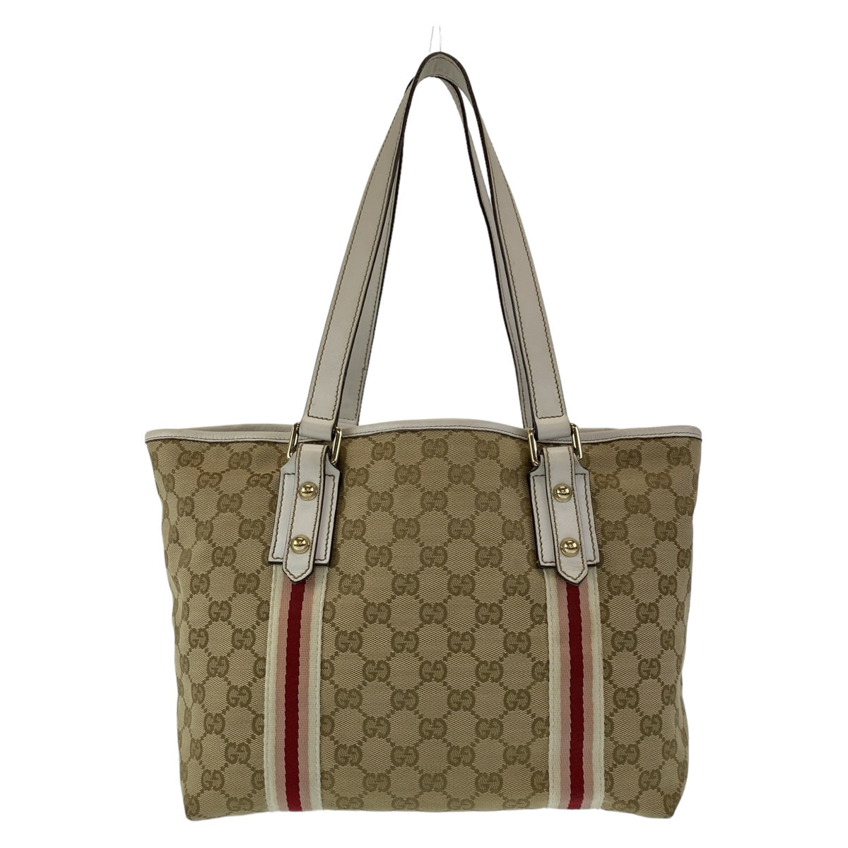 Luxury Gucci Trending 2025 GG Canvas Leather Tote Bag